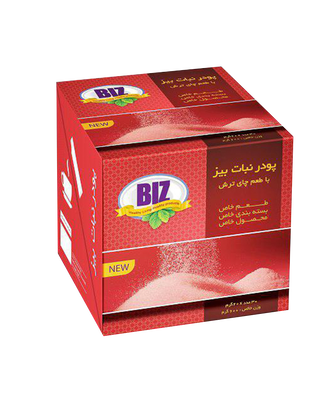 پودرنبات BIZ با طعم چای ترش