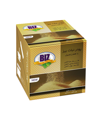 پودرنبات BIZ با طعم زنجبیل